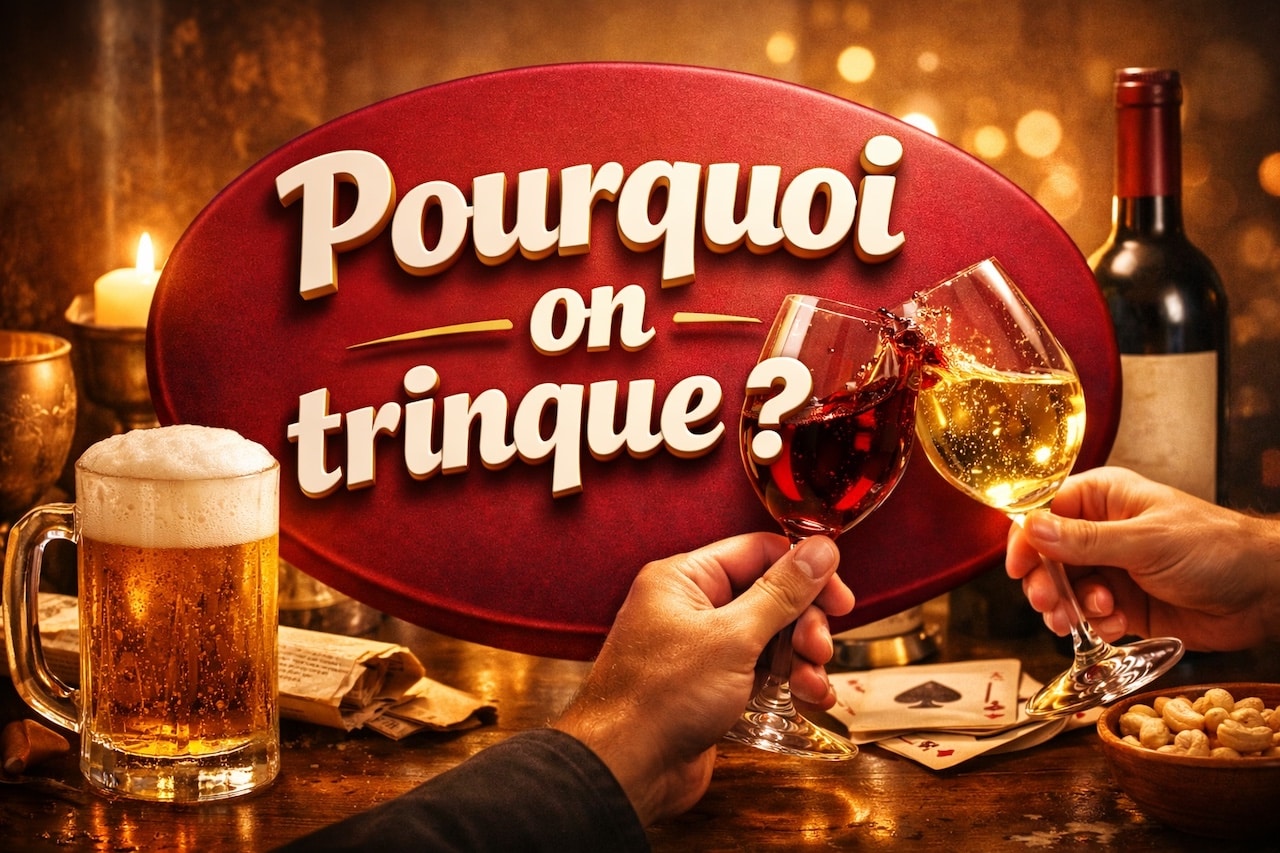pourquoi on trinque tchin tchin