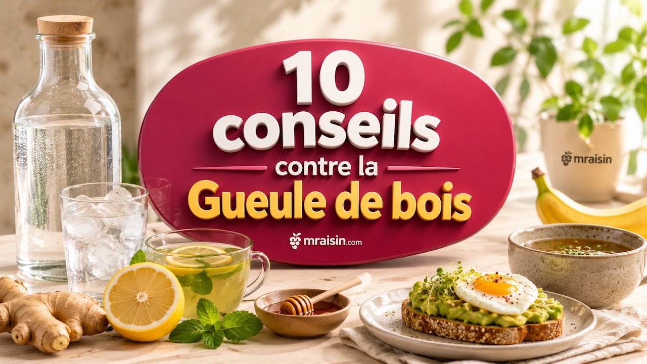 10 conseils contre la gueule de bois