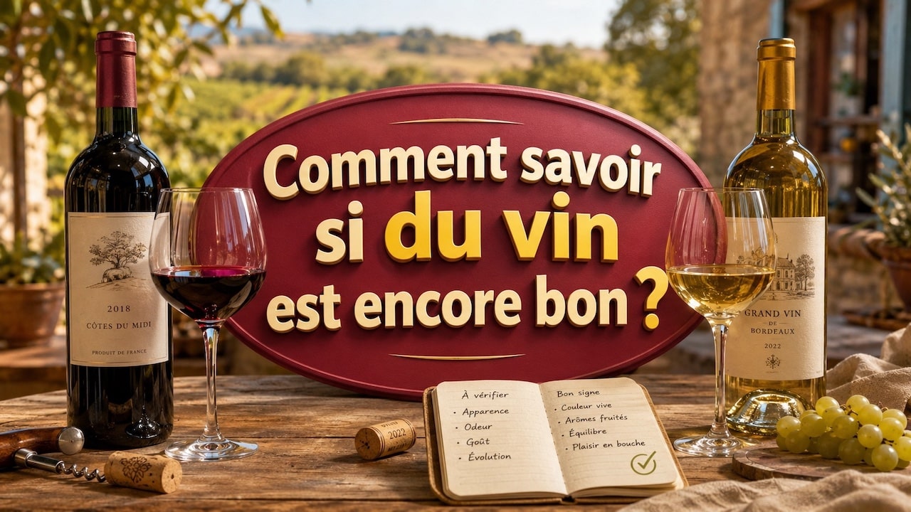 comment savoir si du vin est encore bon