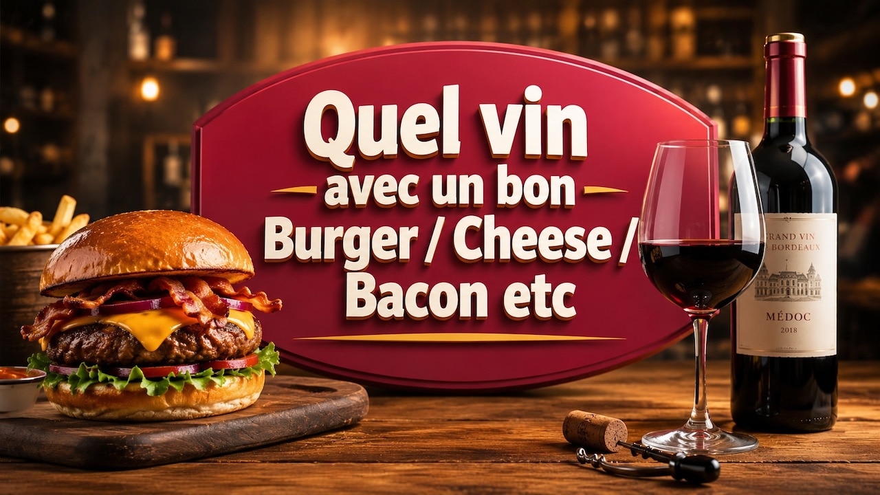quel vin avec un burger