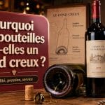 pourquoi les bouteilles ont elles un fond creux